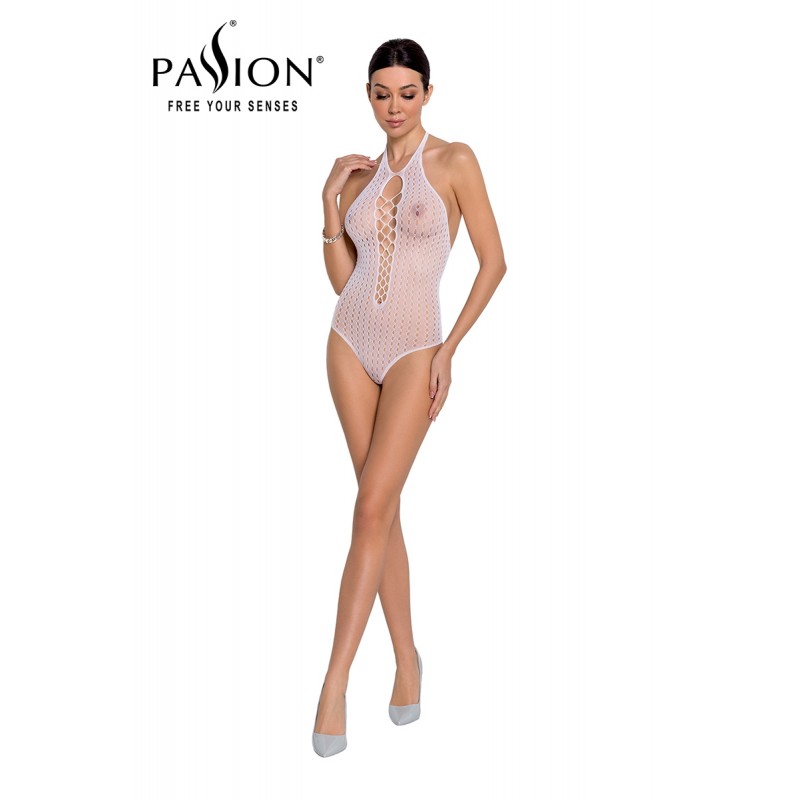 Rupičasti bodi white BS088